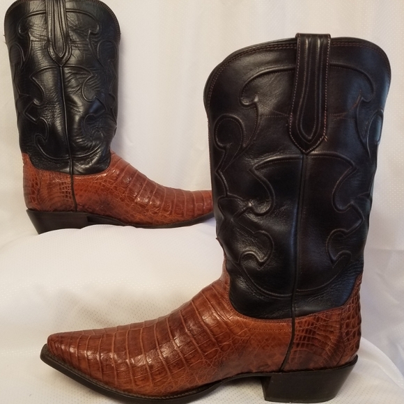 Lucchese Other - Lucchese Caiman Western Boots Size 13D
